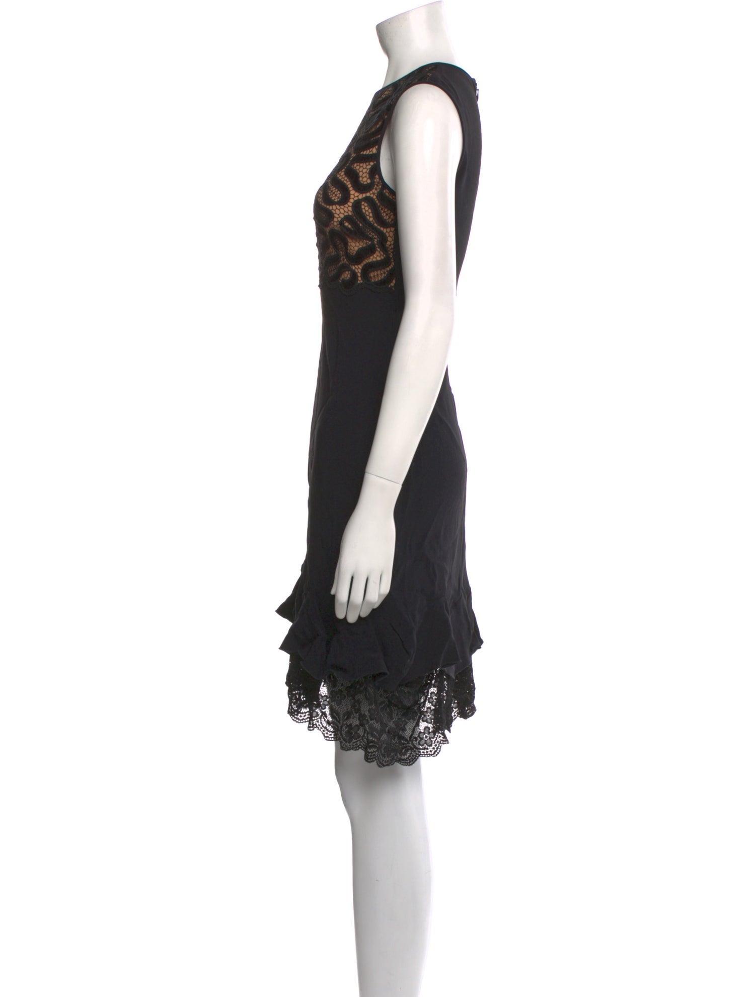 Stella McCartney Lace Pattern Mini Dress