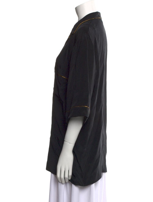 Stella McCartney Three-Quarter Sleeve Button-Up Top