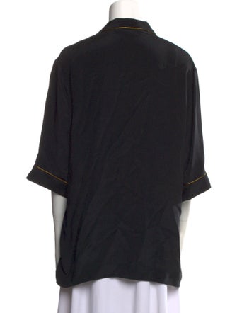 Stella McCartney Three-Quarter Sleeve Button-Up Top