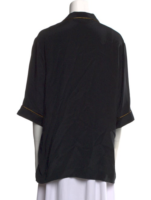 Stella McCartney Three-Quarter Sleeve Button-Up Top