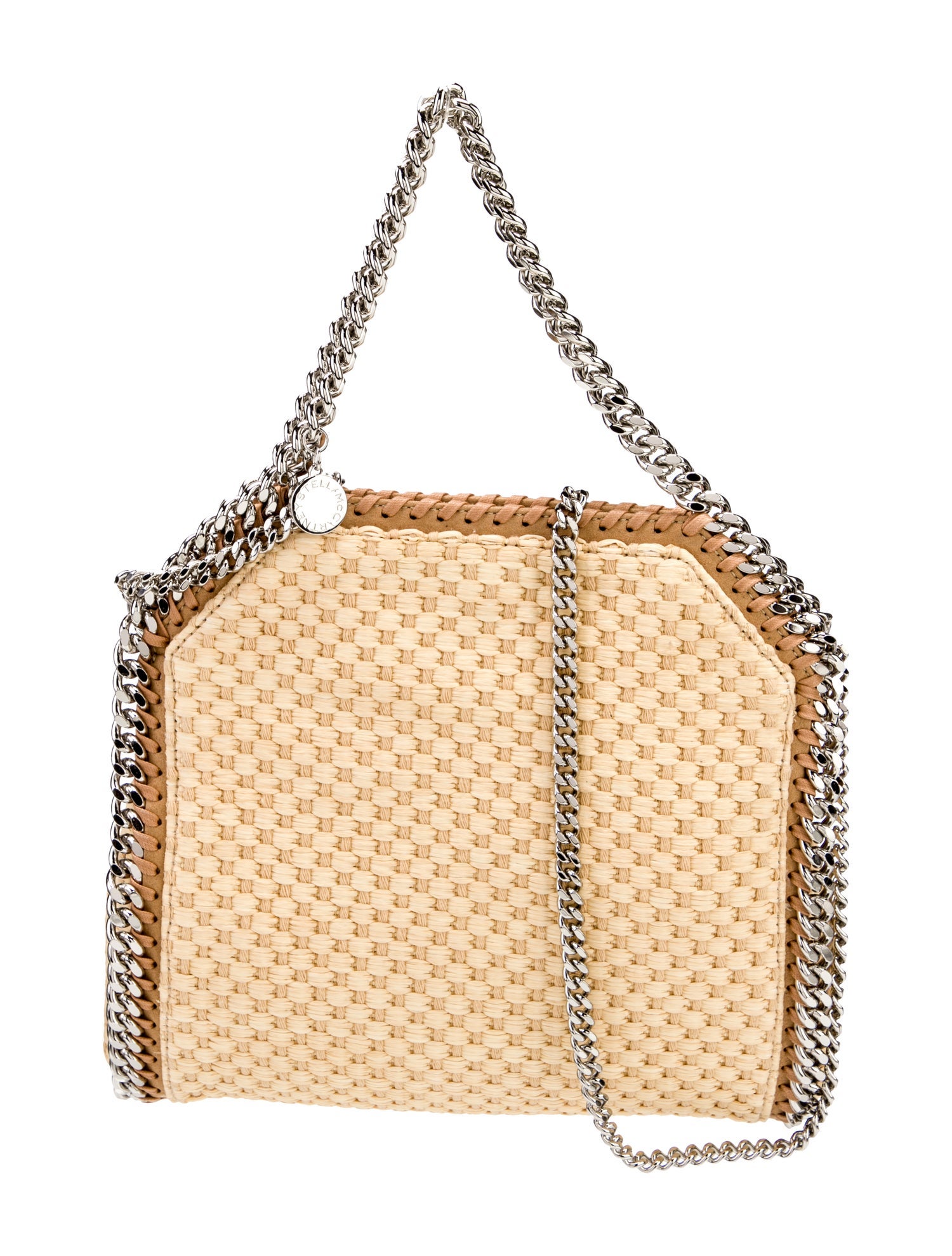 ハンドバッグ STELLA MCCARTNEY Woman Handbag Beige 513860WP0234 2701 Women Cream Logo Top Handle Crossbody Tote Bag | Stella