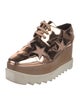 Stella McCartney Patent Leather Printed Oxfords