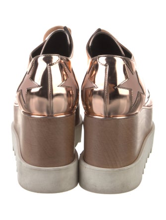 Stella McCartney Patent Leather Printed Oxfords