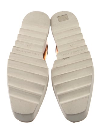 Stella McCartney Patent Leather Printed Oxfords