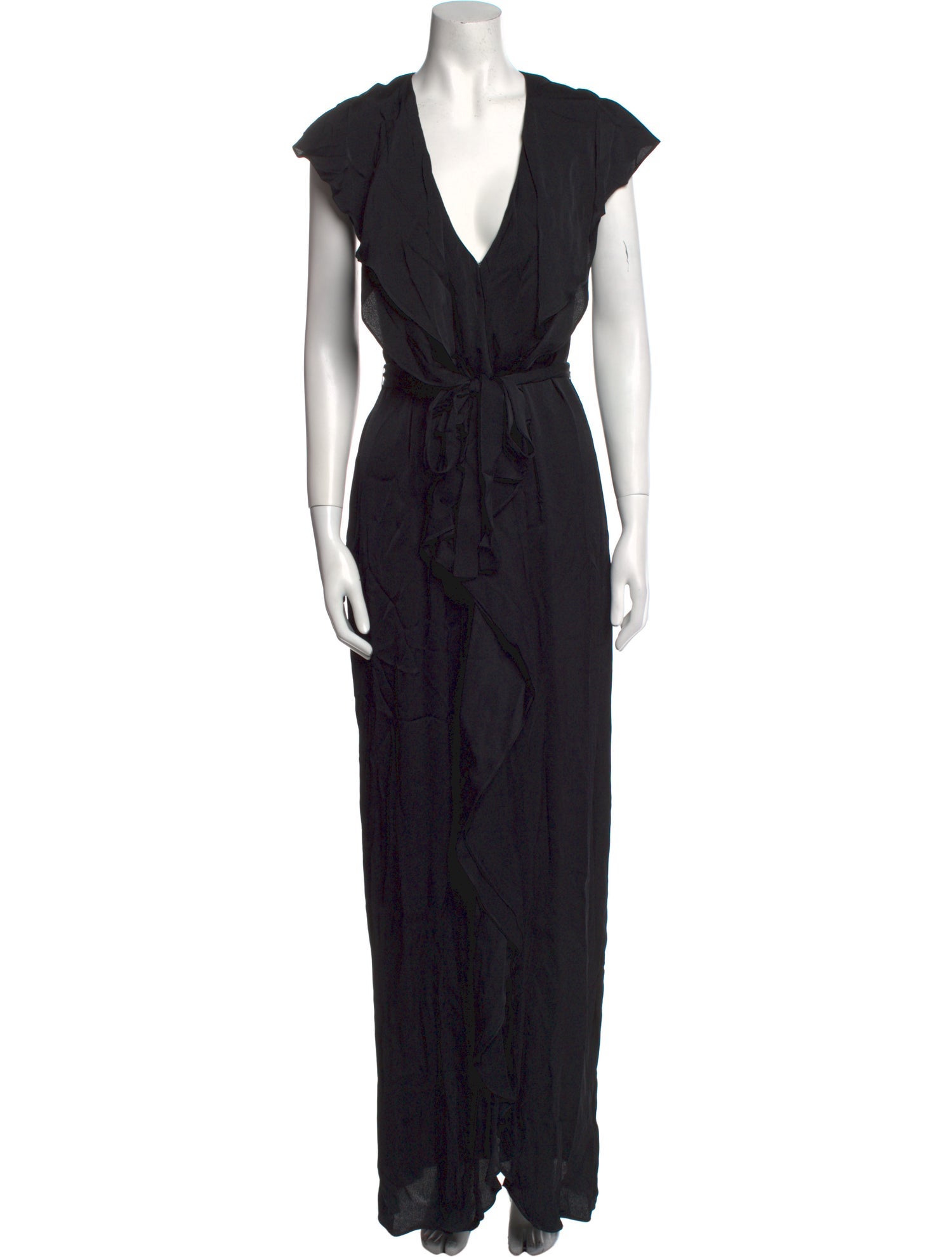 Stella McCartney V-Neck Long Dress