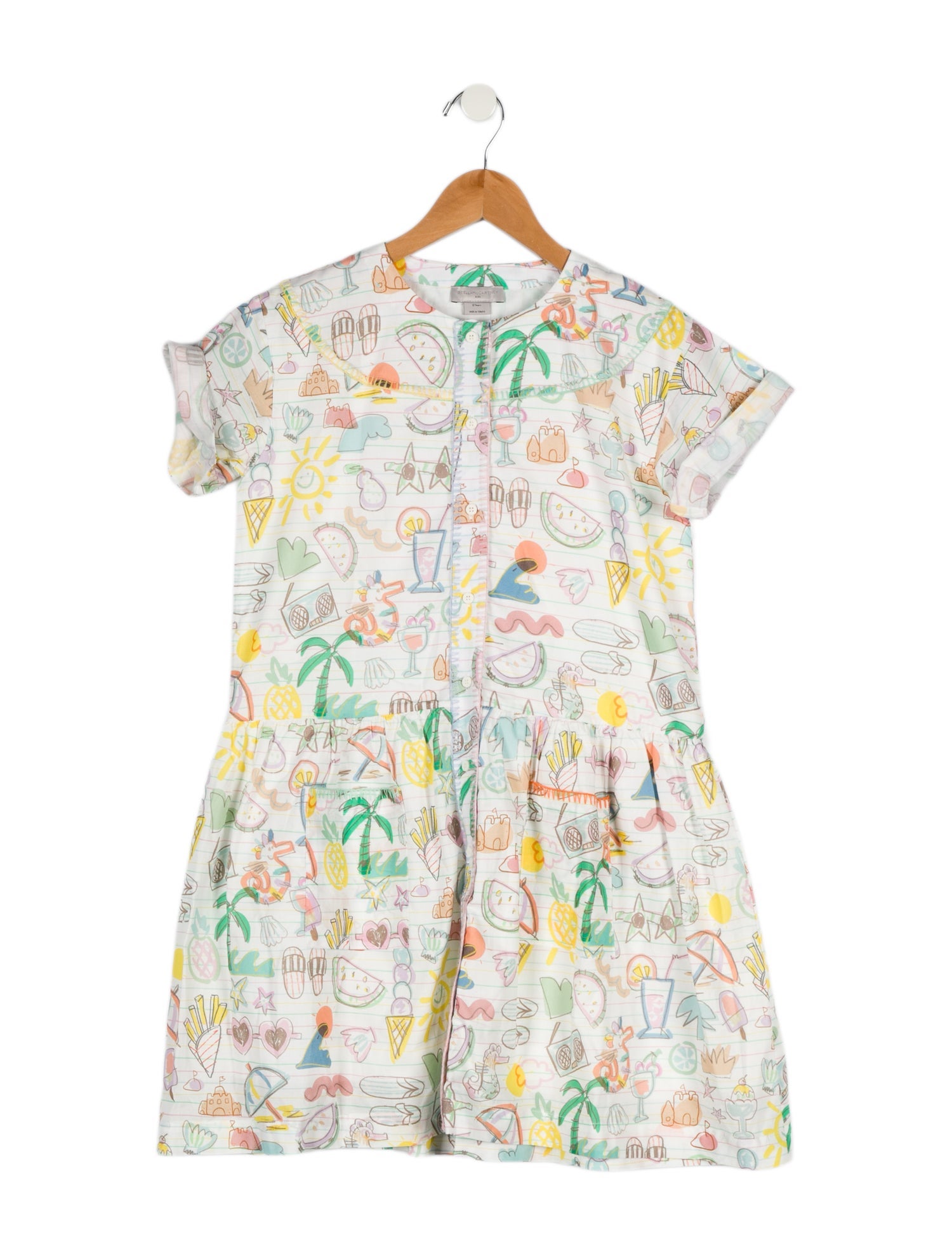 Stella McCartney Girls' Short Sleeve Dress