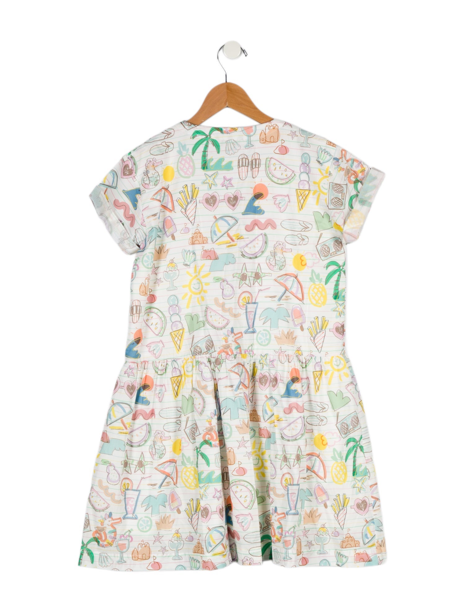 Stella McCartney Girls' Short Sleeve Dress