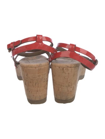 Stella McCartney Patent Leather Espadrilles