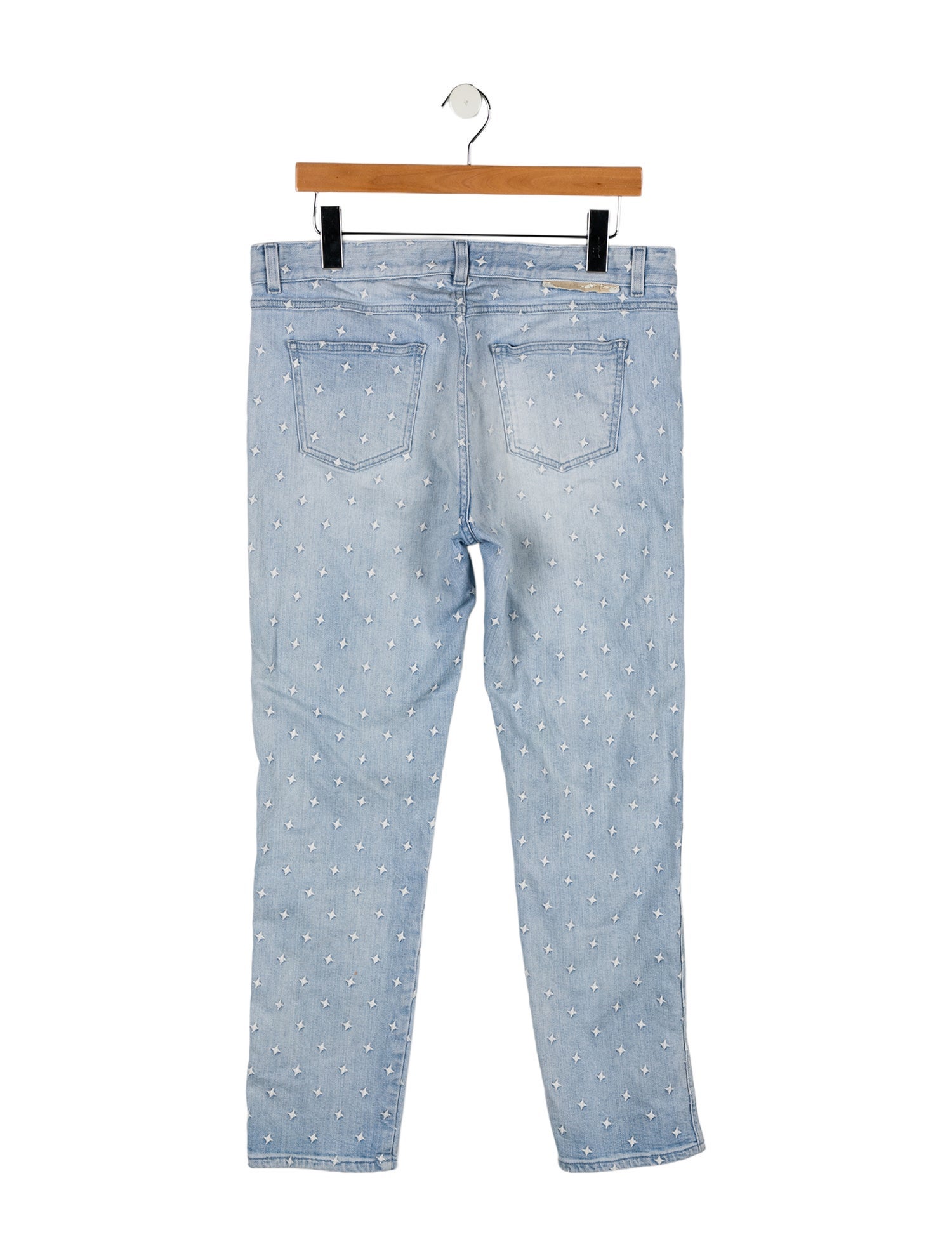 Stella McCartney Mid-Rise Straight Leg Jeans
