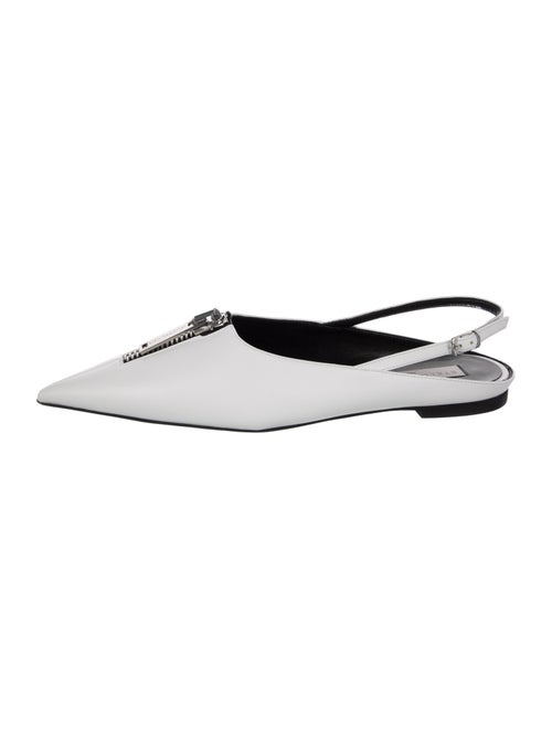 Stella McCartney Leather Slingback Flats