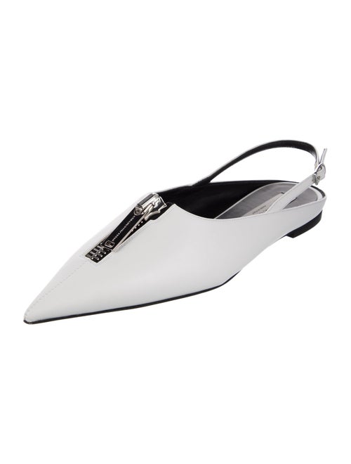 Stella McCartney Leather Slingback Flats