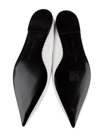 Stella McCartney Leather Slingback Flats