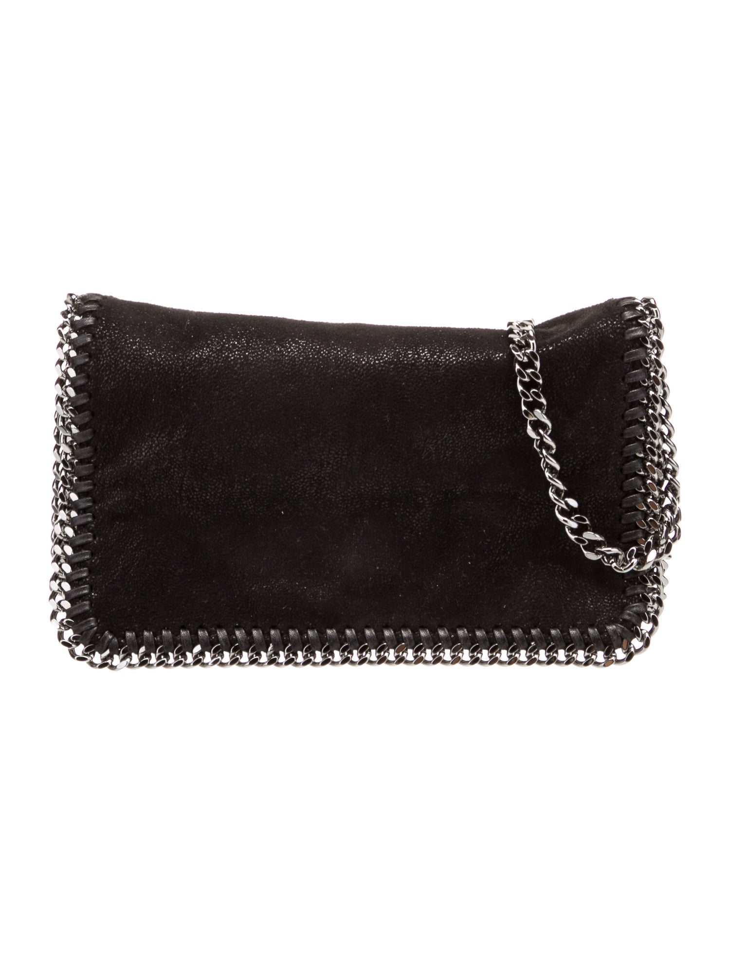 Stella McCartney Vegetarian Suede Shoulder Bag