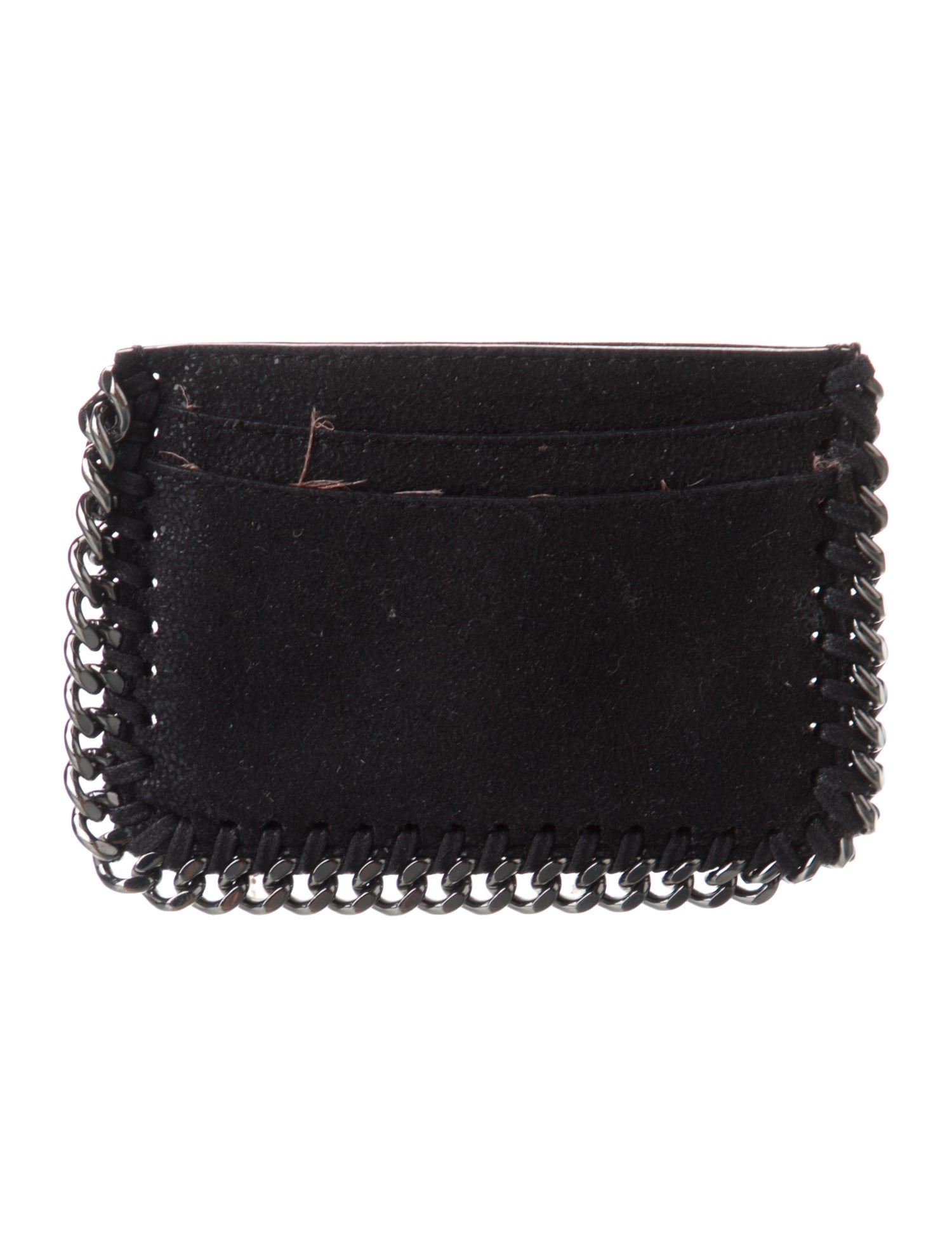 Stella McCartney Vegetarian Suede Card Holder