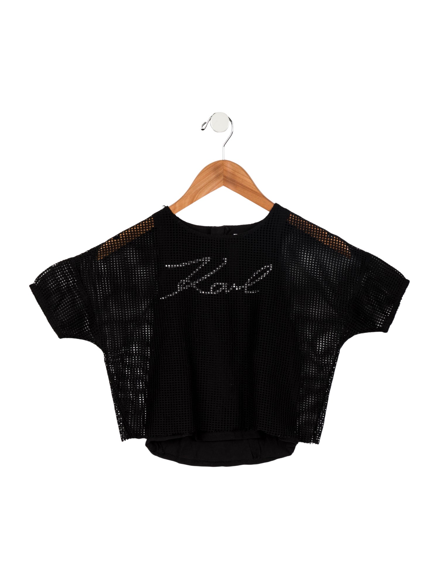 Karl Lagerfeld Kids Girls' Short Sleeve Top