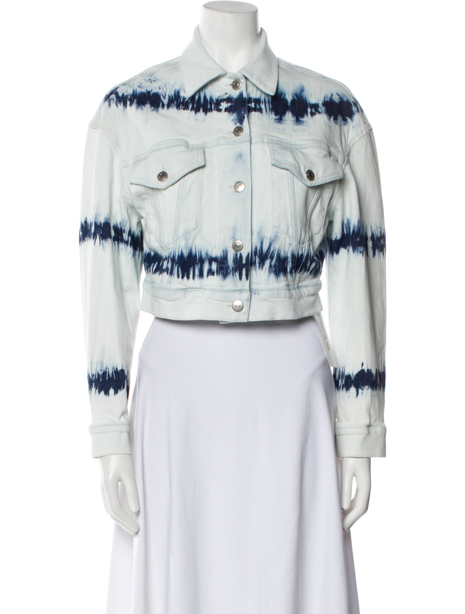 Stella McCartney Striped Denim Jacket