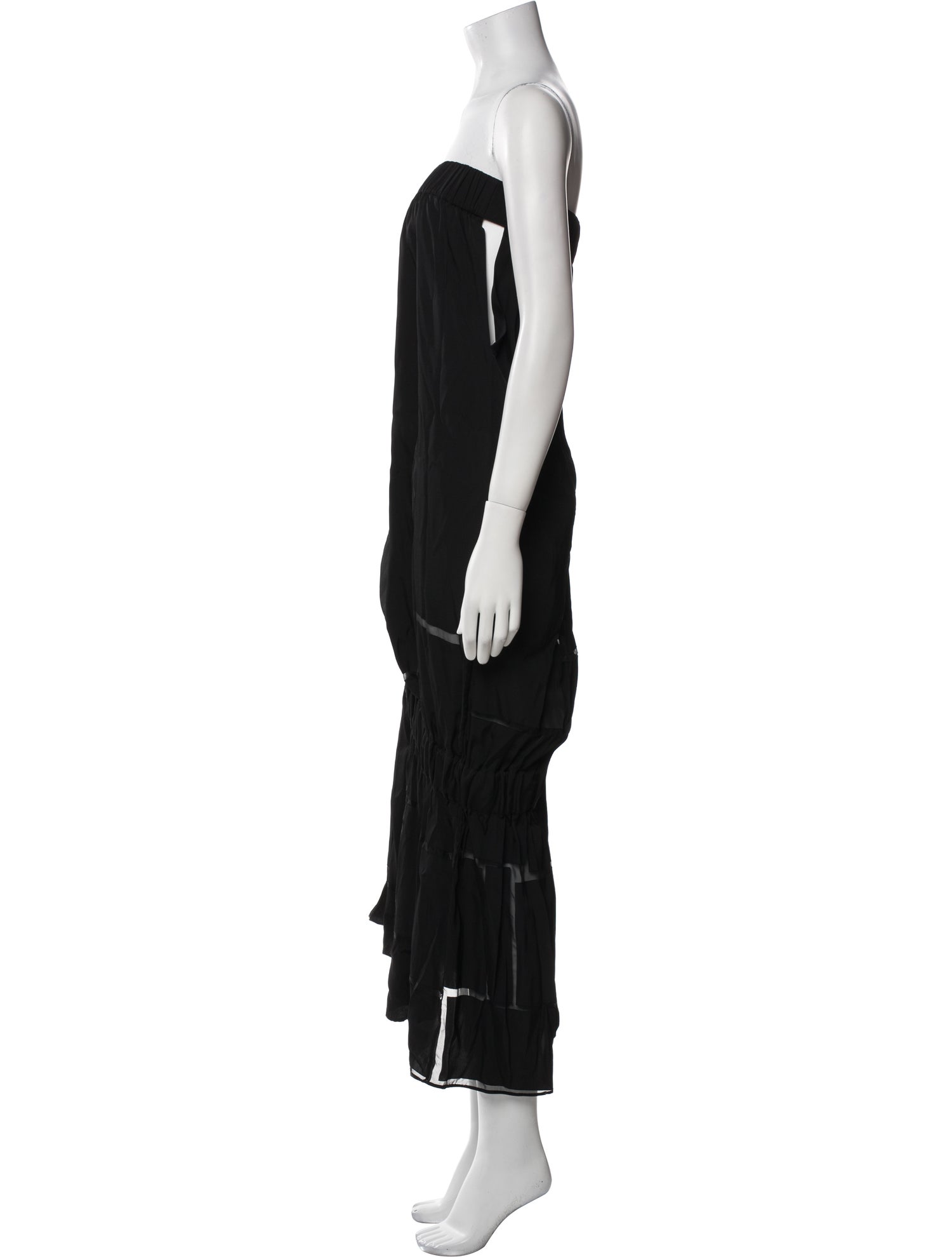 Stella McCartney Strapless Midi Length Dress