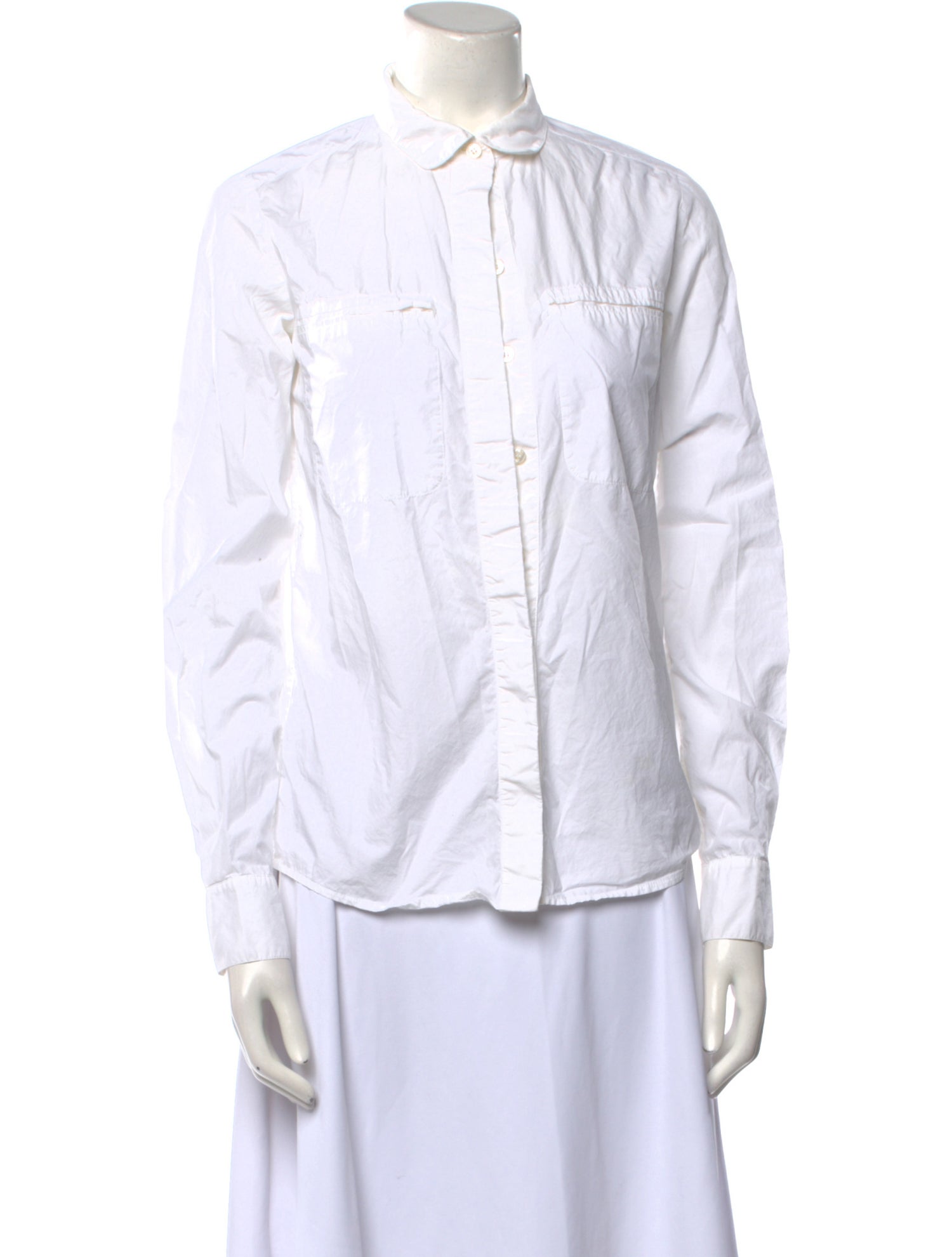 Stella McCartney Long Sleeve Button-Up Top