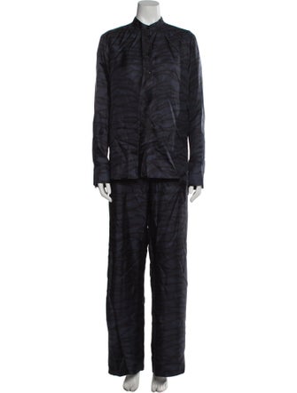 Stella McCartney Silk Printed Pant Set