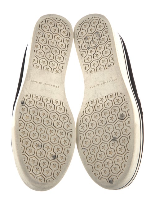 Stella McCartney Velvet Chain-Link Accents Loafers