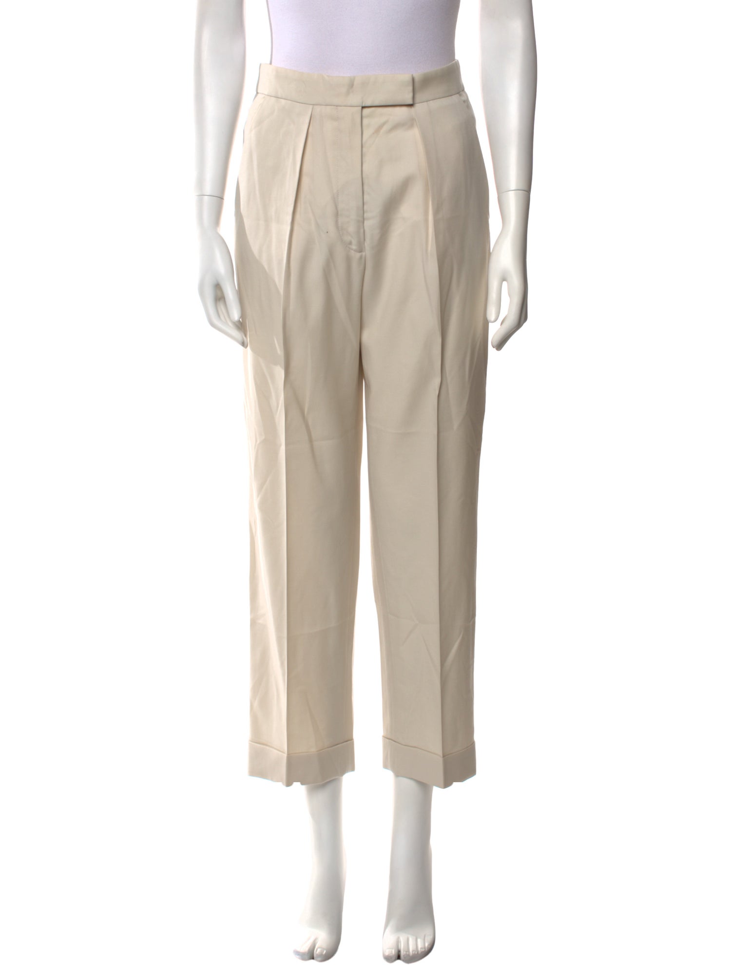 Stella McCartney Wool Straight Leg Pants