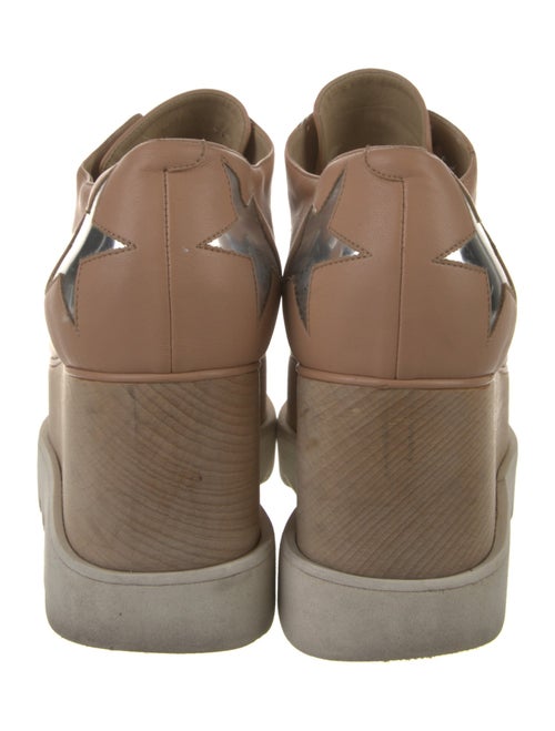 Stella McCartney Leather Printed Sneakers