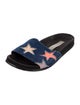 Stella McCartney Denim Printed Slides