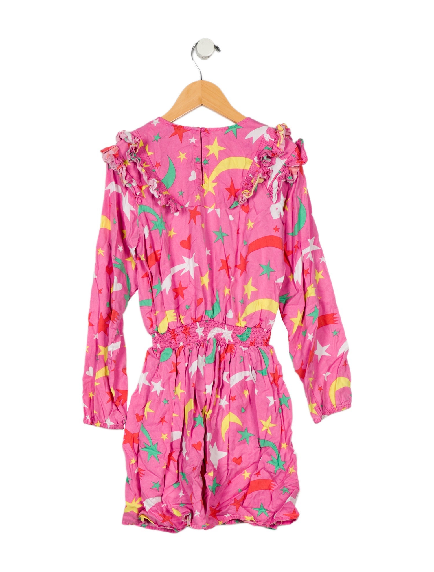 Stella McCartney Girls' Printed Long Sleeve Dress