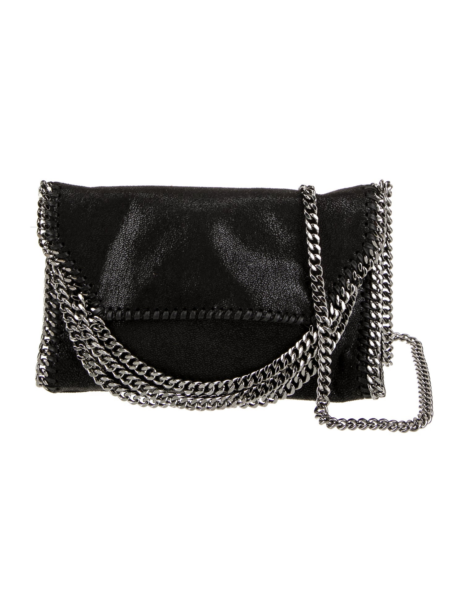 Stella McCartney Vegetarian Suede Evening Bag