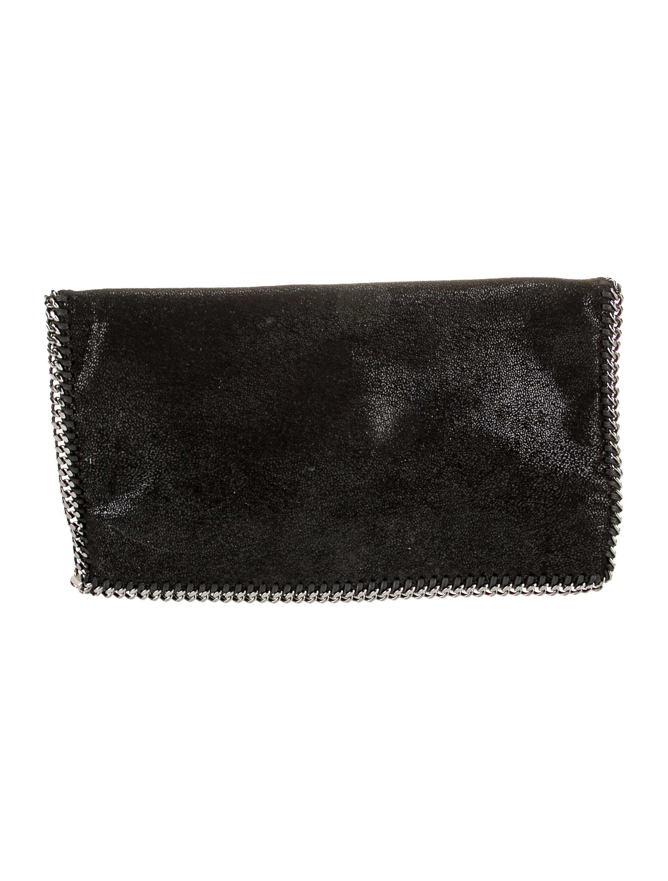 Stella McCartney Vegetarian Suede Clutch