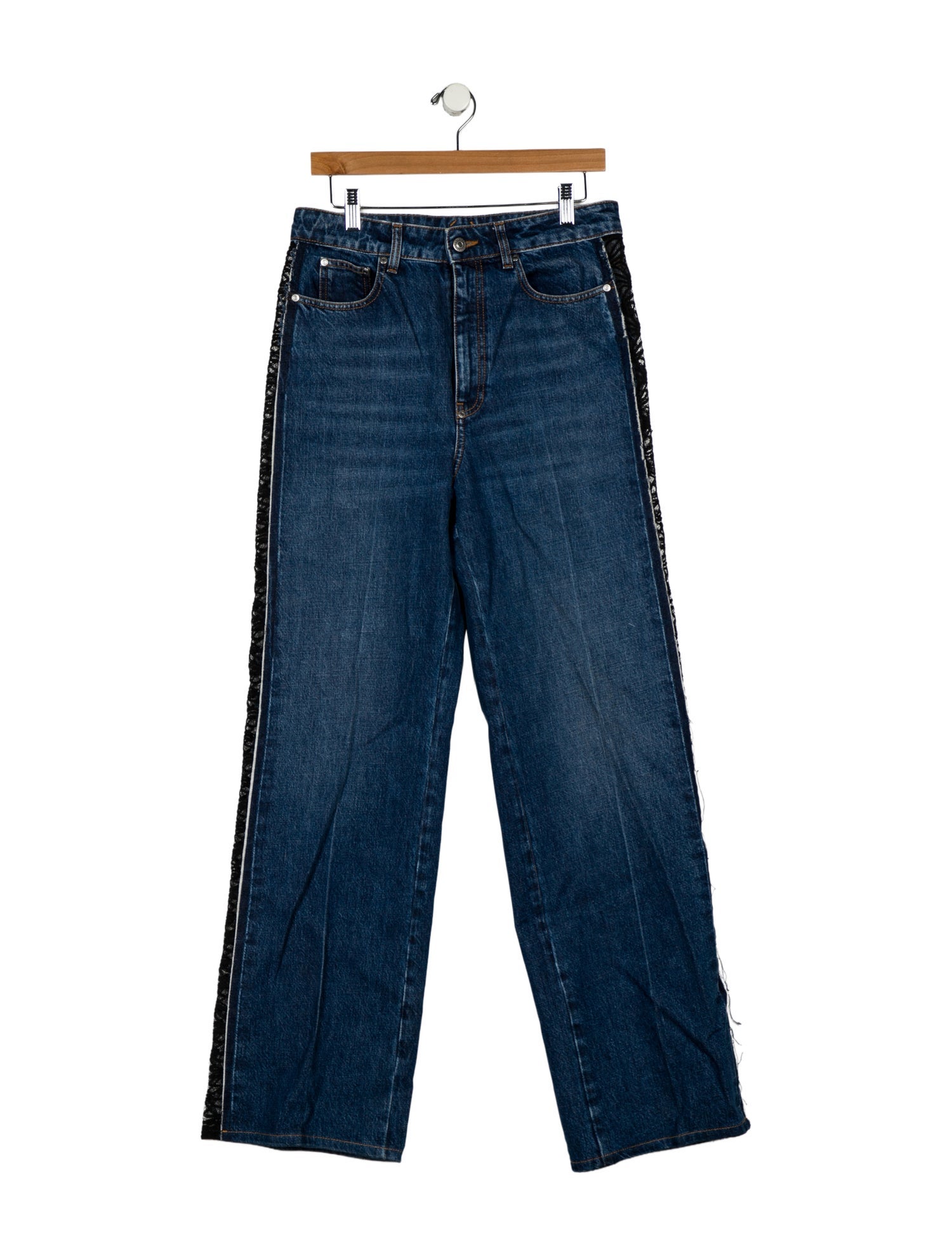Stella McCartney High-Rise Wide Leg Jeans