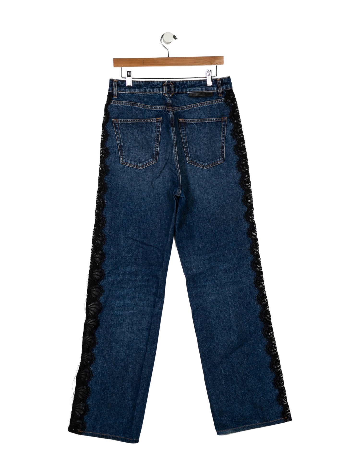 Stella McCartney High-Rise Wide Leg Jeans