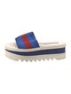 Stella McCartney Colorblock Pattern Slides