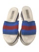 Stella McCartney Colorblock Pattern Slides