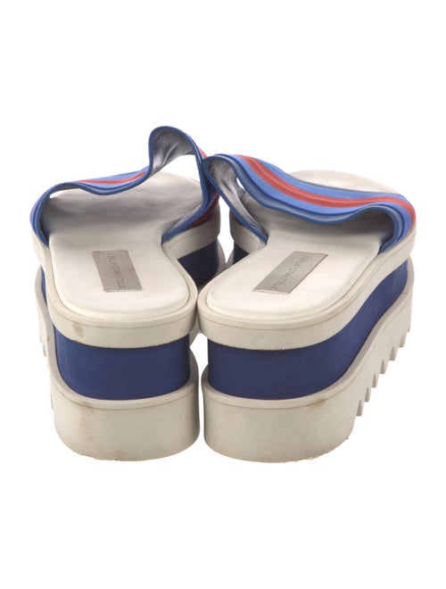 Stella McCartney Colorblock Pattern Slides
