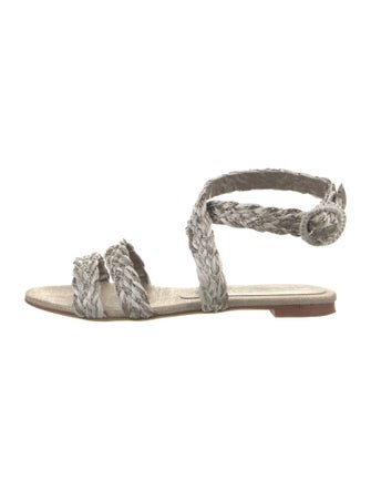 Stella McCartney Animal Print Gladiator Sandals