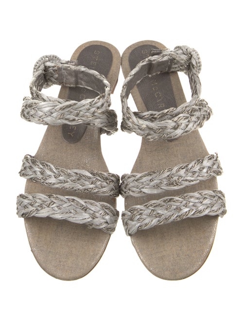 Stella McCartney Animal Print Gladiator Sandals