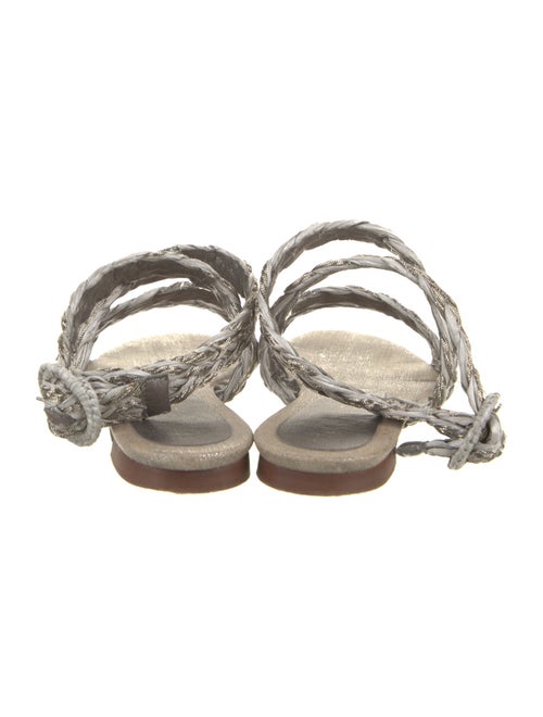 Stella McCartney Animal Print Gladiator Sandals