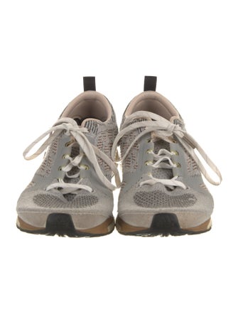 Stella McCartney Tweed Pattern Sneakers