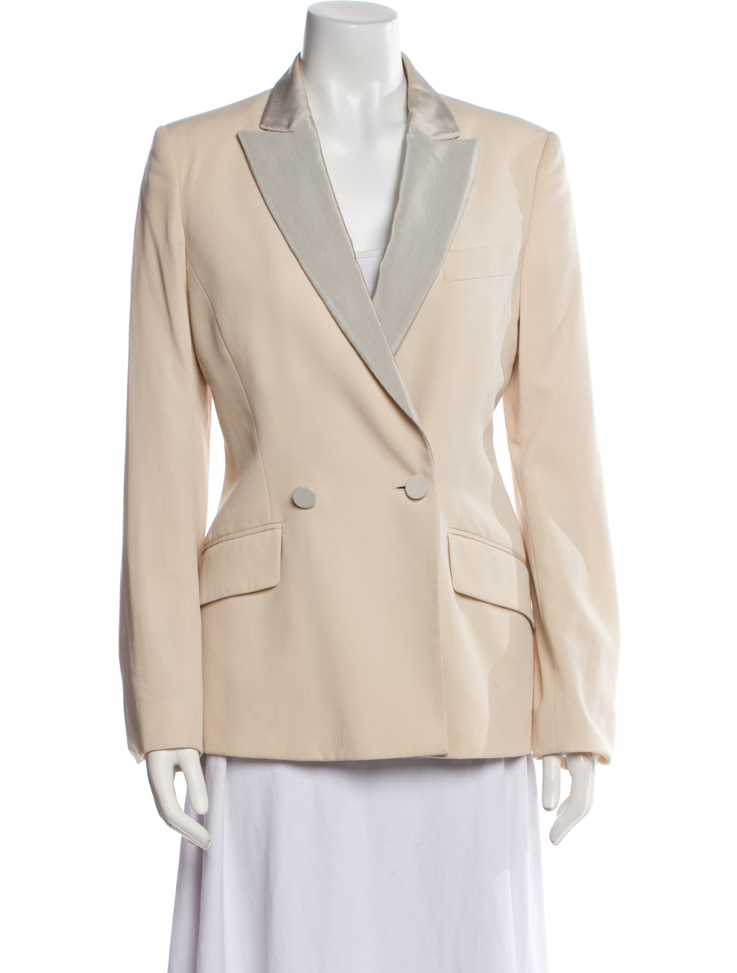 Stella McCartney Striped Coat - Blue Coats, Clothing