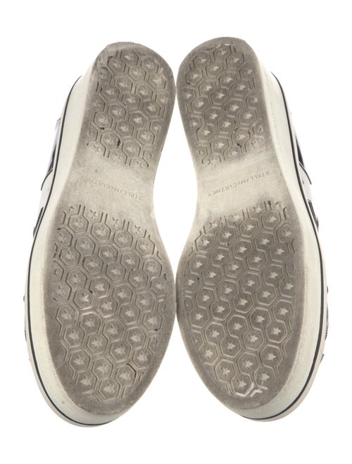 Stella McCartney Leather Wedge Sneakers