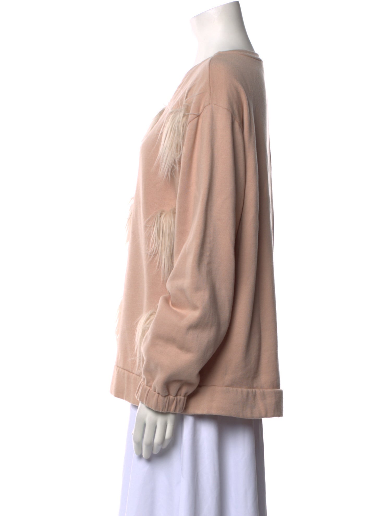 Stella McCartney Patterned Scoop Neck Sweatshirt