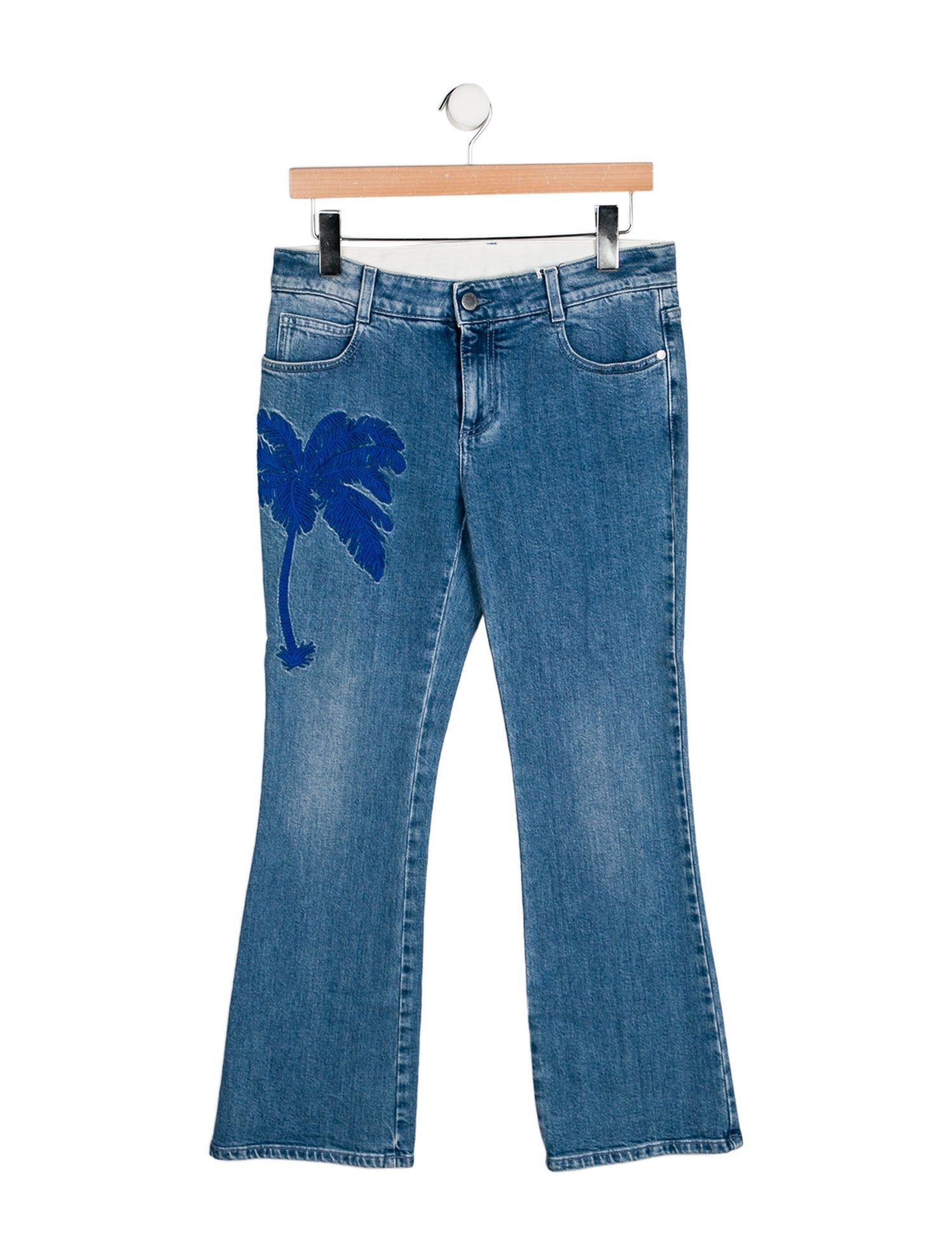 Stella McCartney Mid-Rise Straight Leg Jeans w/ Tags