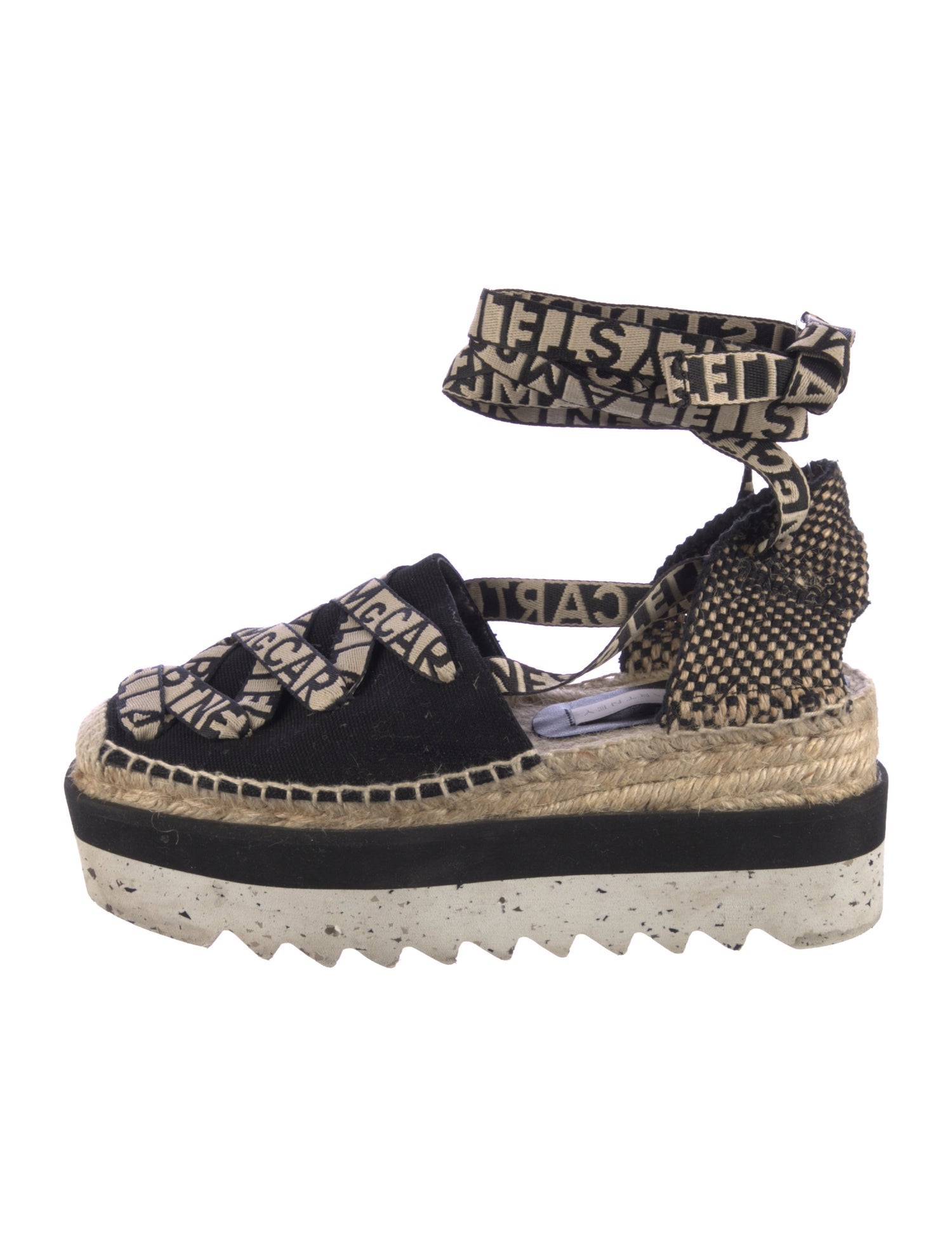 Stella McCartney Canvas Patterned Espadrilles