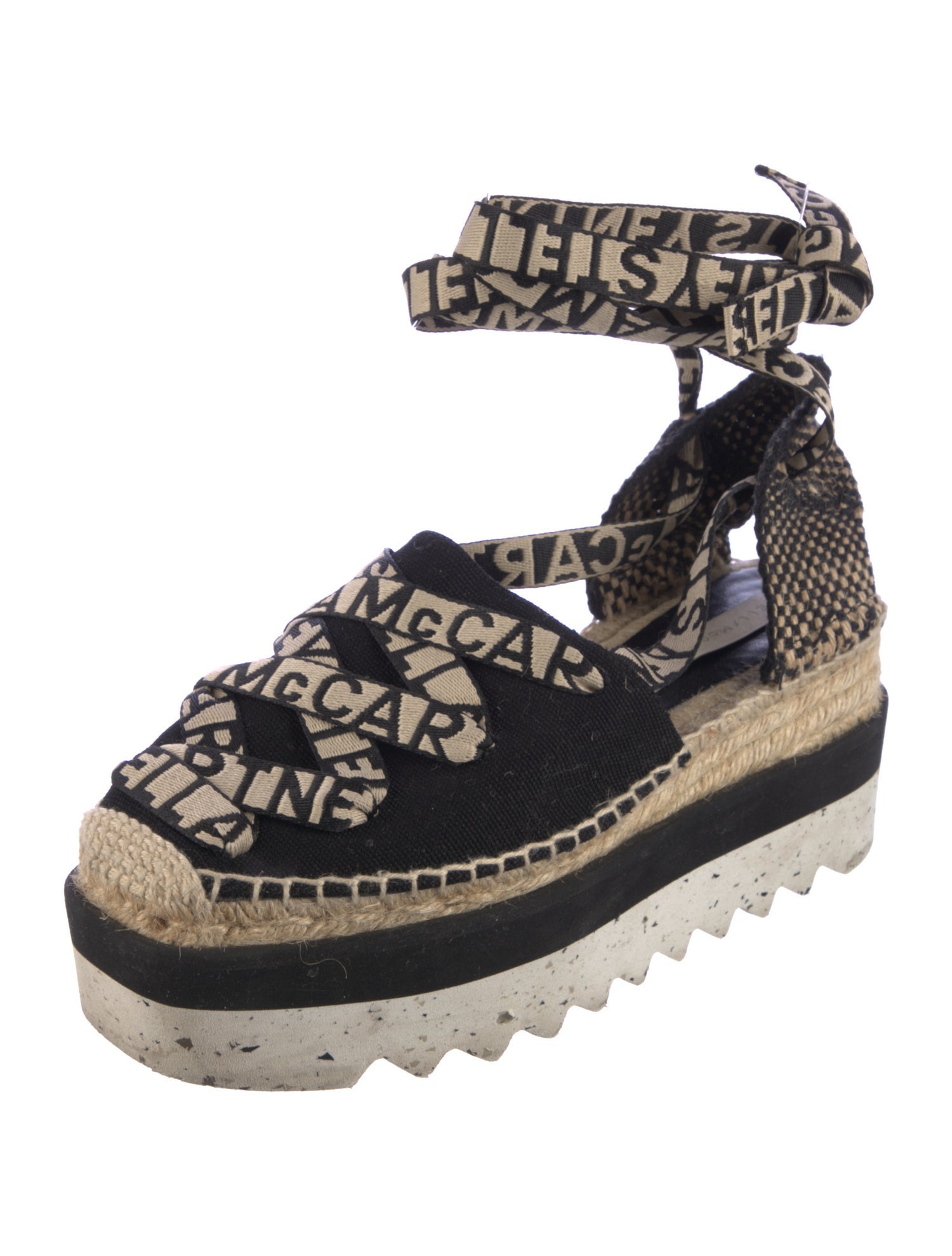 Stella McCartney Canvas Patterned Espadrilles