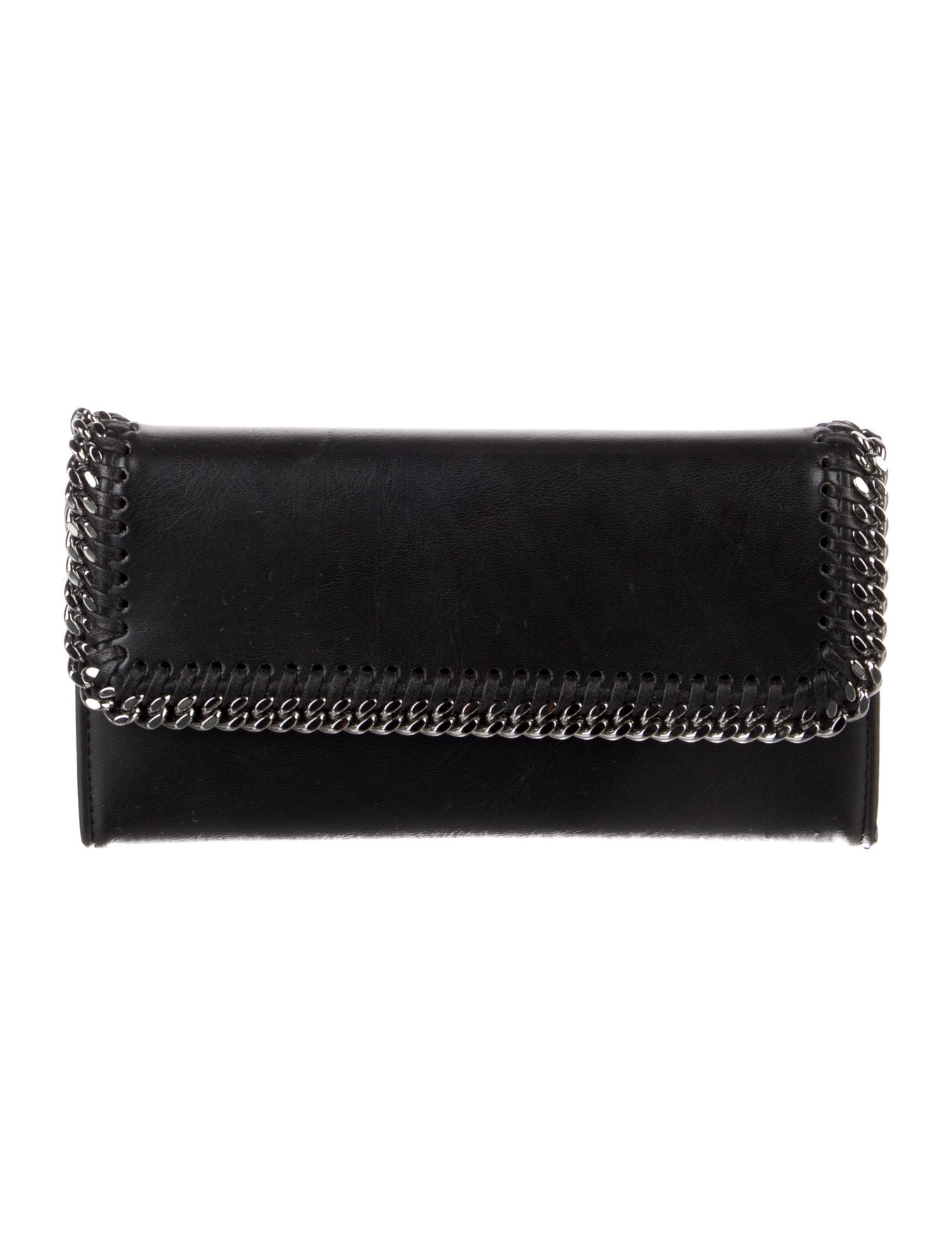 Stella McCartney Leather Continental Wallet