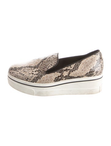 Stella McCartney Flats Vegan Leather Animal Print Loafers IT 39 | 9