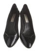 Stella McCartney Patent Leather Leather Trim Embellishment Pumps