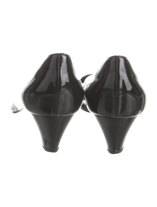 Stella McCartney Patent Leather Leather Trim Embellishment Pumps