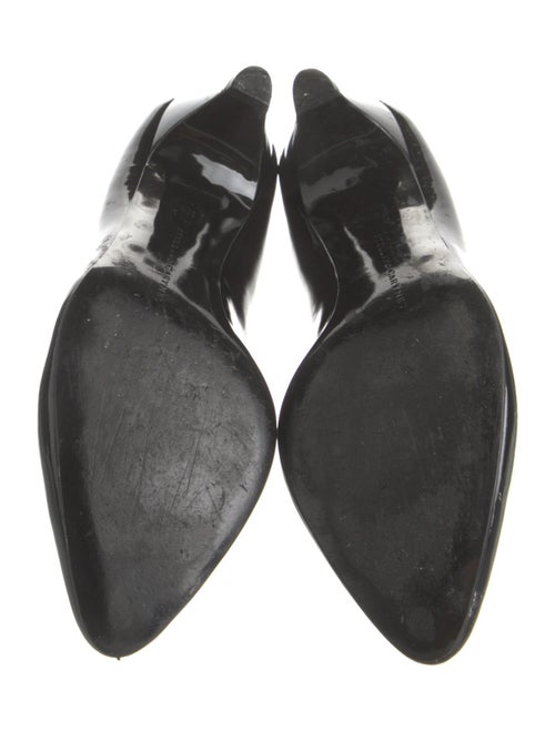 Stella McCartney Patent Leather Leather Trim Embellishment Pumps